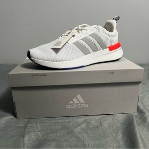 Adidas Racer Running Shoes 9.5 Men’s White